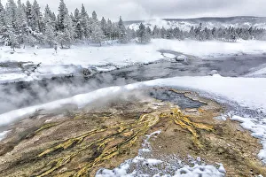 The Firehole River in Yellowstone National Park