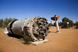 South Australia Prints: Used Black Arrow R3 Rocket used for launching a satelite in 1971