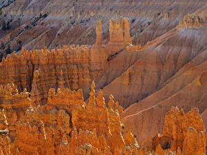 Images Dated 27th October 2017: Utah, Bryce Canyon National Park. View of canyon with hoodoos