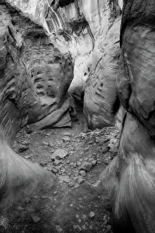 Images Dated 25th January 2024: Utah, Emery County. Little Wildhorse Canyon