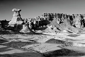 Images Dated 20th June 2023: Utah, Goblin Valley State Park. Entrada sandstone gnome and goblin formations