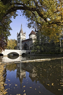 Images Dated 2nd November 2009: Vajdahunyad Castle in Budapest during fall, Hungary