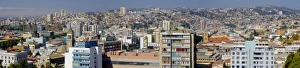Images Dated 14th March 2010: ValparaIso, Chile. South America. View from Cerro Bellavista