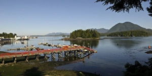 Images Dated 4th September 2011: Vancouver Island, Tofino. Dock and harbor