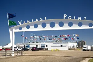 Great Lakes Prints: The Vantage Point Great Lakes Maritime Center located on the St. Clair River where