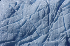 Images Dated 7th February 2007: various textures on an iceberg floating off the western Antarctic peninsula, Antarctica