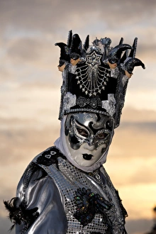 Images Dated 21st February 2014: Venice at Carnival Time, Italy