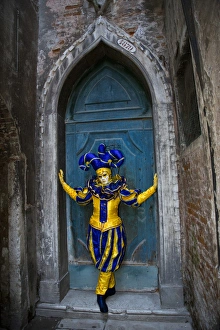 Images Dated 23rd February 2014: Venice at Carnival Time, Italy