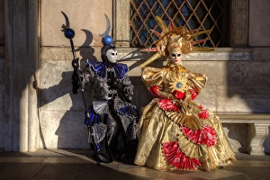 Images Dated 23rd February 2014: Venice at Carnival Time, Italy
