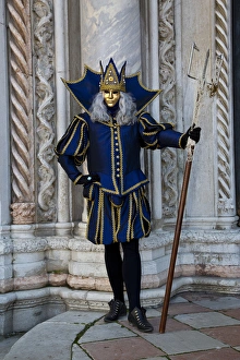 Images Dated 23rd February 2014: Venice at Carnival Time, Italy