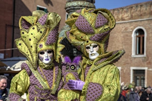 Images Dated 24th February 2014: Venice at Carnival Time, Italy