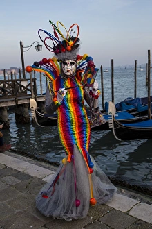 Images Dated 25th February 2014: Venice at Carnival Time, Italy