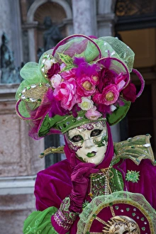 Images Dated 25th February 2014: Venice at Carnival Time, Italy
