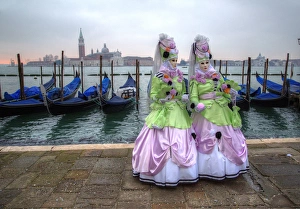 Images Dated 27th February 2014: Venice at Carnival Time, Italy