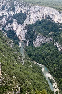 Images Dated 19th August 2008: Verdon river, Gorges du Verdon, Provence, France