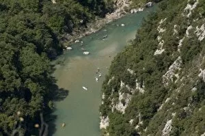 Images Dated 20th August 2008: Verdon river, Gorges du Verdon, Provence, France