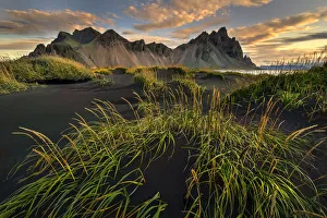 Vestrahorn beach near Hofn in the southeast of Iceland