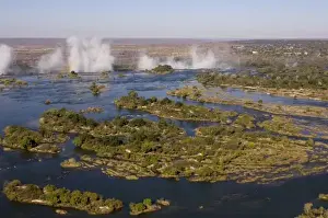 Zambesi Prints: Victoria Falls, Zambesi River, Zambia - Zimbabwe border