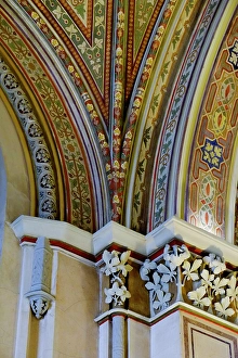 Images Dated 8th October 2024: Vienna, Austria. Interior arch detail
