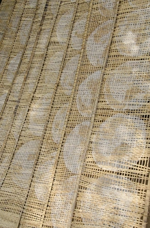 Culinary Prints: Vietnam, Cu Chi, Lang Banh Trang. Ultra thin rice paper used in typical