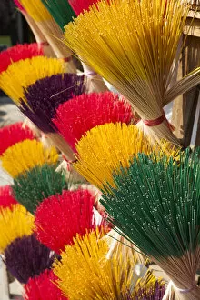 Vietnam Collection: Vietnam, Hue, arrangement of incense sticks