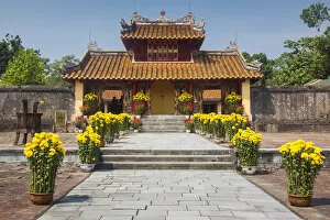 Vietnam Collection: Vietnam, Hue, Tomb Complex of Emperor Minh Mang, built 1820-1840