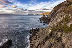 Dingle Prints: View of the Blasket Islands from Dunmore Head the westernmost point of Europe