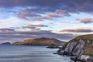 Dingle Prints: View of the Blasket Islands from Dunmore Head the westernmost point of Europe on