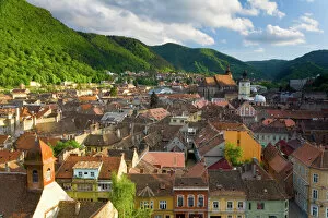 Images Dated 10th May 2007: View over Brasov, Transylvania, Romania