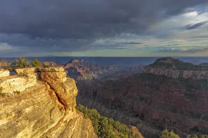 North Rim Prints: View from Bright Angel Point on the North Rim of Grand Canyon National Park, Arizona, USA