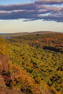 Copper Harbor Prints: View from Brockway Mountain near Copper Harbor in the Upper Peninsula of Michigan, USA