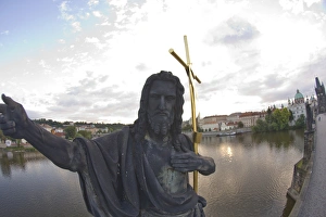 Images Dated 4th July 2007: View from Charles Bridge (Karluv most)