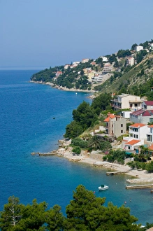 Images Dated 15th June 2004: view of coastline, dalmatia, croatia, eastern europe. balkan, europe