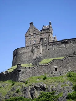 Edinburgh Castle Prints: View of Edinburgh Castle, Edinburgh, Scotland, UK