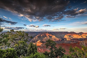 Natural Beauty Prints: View of the Grand Canyon from the south rim