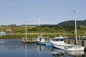 View from Grand Etang Harbor, Cheticamp, Cape Breton, Nova Scotia, Canada