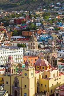Downtown Prints: View over Guanajuato, Mexico