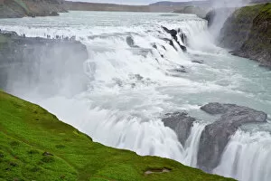 Images Dated 22nd June 2007: View of Gulfoss, the most popular waterfall in Iceland