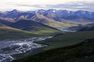 View of the Kongakut River Valley, looking south towards the Brooks Mountain Range