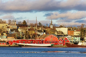 Images Dated 26th June 2024: View of Lunenburg, Nova Scotia, Canada. (Editorial Use Only)