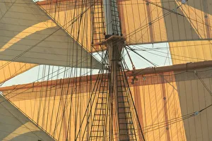 Images Dated 10th November 2013: view from Odysseus, PR 90 foot sailing yacht, San Diego, CA, USA