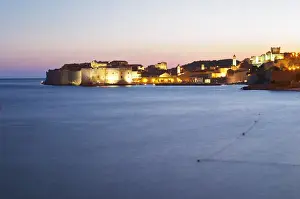 Citadel Prints: View over the Old Town in the evening from the luxury Excelsior Hotel and Spa restaurant