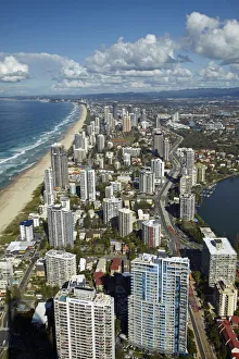 View From Q1 Skyscraper, Surfers Paradise, Gold Coast, Queensland, Australia