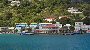 Images Dated 15th January 2008: A view of Road Harbour in Road Town, Tortola British Virgin Islands