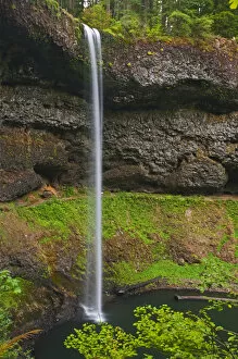 A view of South Falls in Silver Falls State Park