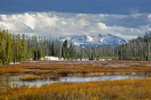 Yellow Stone Prints: View from southern end of Yellowstone National Park