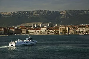 Images Dated 14th May 2007: View of Split, Croatia from boat in Adriatic Sea