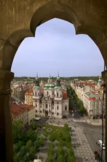 view from Town Hall, Czech Republic, prague