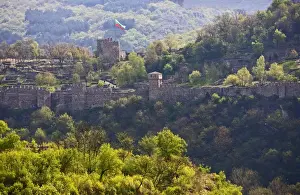 A view of the Tsarevets from hotel refresment stop in Veliko Turnovo