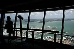 Images Dated 27th November 2006: View of Waitemata Harbour from Skytower, Auckland, North Island, New Zealand
